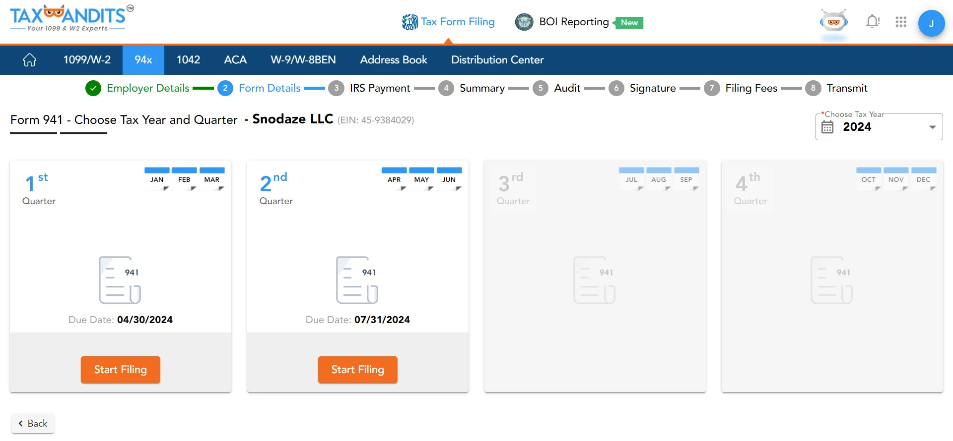 Choose Form 1099-MISC